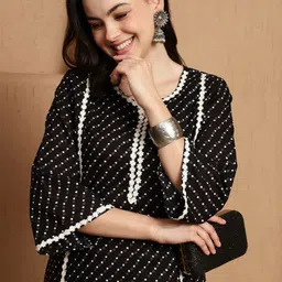 Sangria Printed Pure Cotton Tunic & Trouser Co-Ords image 2