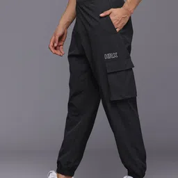 HRX by Hrithik Roshan Men Rapid-Dry Cargo Style Training Joggers image 5