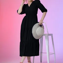 Jash Creation Women Flared Midi Dress-picture-39