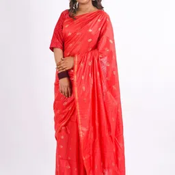 ANUTTARA Woven Design Zari Bhagalpuri Saree-picture-10