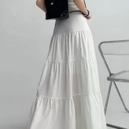 LULU & SKY Maxi Tiered Skirt image 5