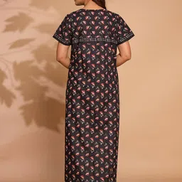 Nihsamah Printed Maxi Nightdress image 2