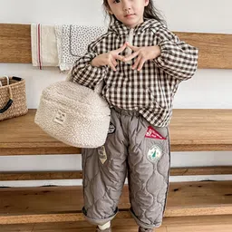 LULU & SKY Girls Self Design High-Rise Joggers image 4