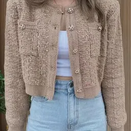 StyleCast Women Crop Open Front Jacket-picture-24