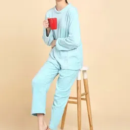 Lugo Women Striped Night suit image 4