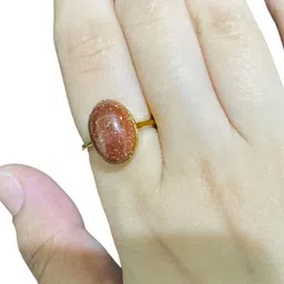 elitemart Unisex Gold-Plated Brass Finger Ring-picture-40