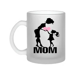 SUBLIKRAFT White & Black Geometric Solid Glass Glossy Mugs Set of Cups and Mugs image 2