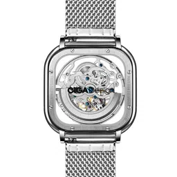 CIGA Design Men Dial & Stainless Steel Straps Analogue Automatic Motion Powered Watch image 4