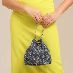 MARKQUES Embellished Bucket Handheld Bag image 2