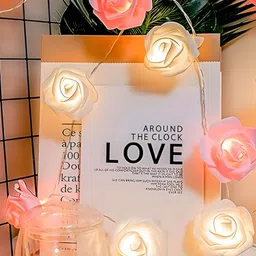 Homesake White & Pink Flower String Lights- 15 m-image-13