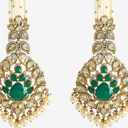 Kushal's Fashion Jewellery Contemporary Drop Earrings image 2