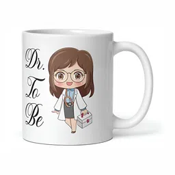 Mr UVD White & Black Graphic Printed Ceramic Glossy Mug 350 ML-picture-42