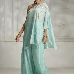 Rivaar By Rocky Star One Shoulder Top & Palazzo Co-Ords-picture-16