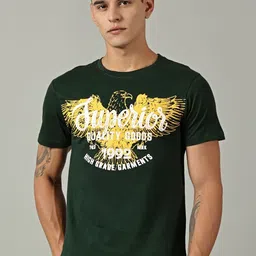 TRIGGER Men Printed Slim Fit T-shirt-picture-16