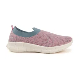 glitchez Women Textured Slip-On Sneakers image 5