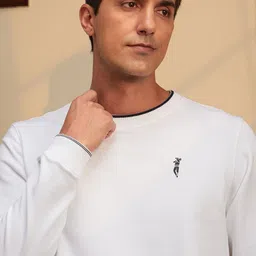 Peter England Casuals Graphic Printed Crew Neck Pullover Sweatshirt image 5