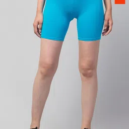 DRAXSTAR Women Skinny Fit Low-Rise Cycling Sports Shorts-image-30