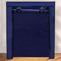 Urban Choice Blue & Black 4 Layer Shoe Rack Cover-picture-25