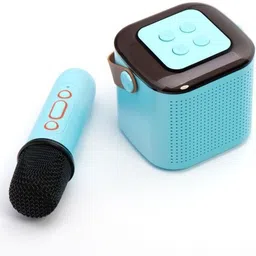 REEPUD SAFD-THWE Wireless Speaker With Microphone Dynamic RGB Lights 10 W Bluetooth Speaker image 2