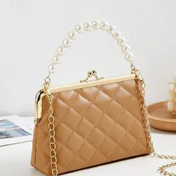CORSICA PU Bucket Sling Bag with Quilted-image-56