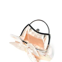 PELLE LUXUR Women Solid Structured Sling Bag image 4