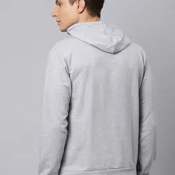 Campus Sutra Men Printed Hooded Sweatshirt image 4