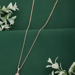 Wynona Gold-Plated Leaf Pendants With Chains-picture-29