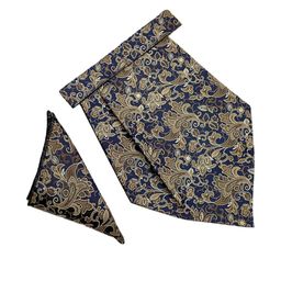 voici Paisley Design Cravats & Pocket Square Combo-picture-44