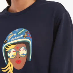 Graphic Sweatshirt From The Levi's Motorcycle Collection image 4
