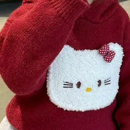 LULU & SKY Girls Printed Pullover with Applique Detail image 3