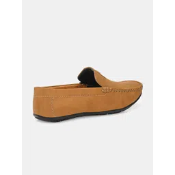 LeatherKraft Men Water Repellent Round Toe Loafers image 2