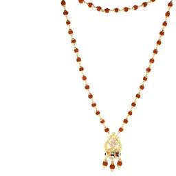 SHANKHRAJ MALL Gold-Plated Pendants with Chains-picture-27