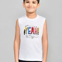 Lux Cozi Boys Printed T-shirt with Shorts image 1