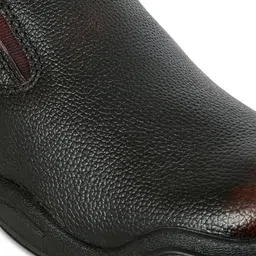 Allen Cooper Men Leather Slip-On Sneakers image 2