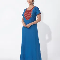 Maybell Printed Maxi Nightdress image 4
