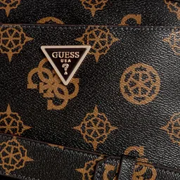 GUESS Brand Logo Printed Structured Sling Bag image 5