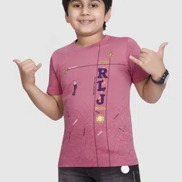 Little funky Boys Pink Tshirts-image-25