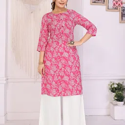 Rangita Women Pack Of 2 Ethnic Motifs Printed Straight Kurta-picture-32