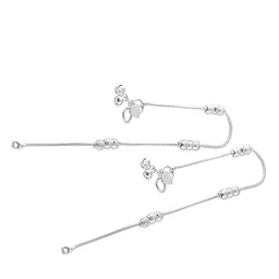 Heer Collection Silver-Plated Anklet image 3