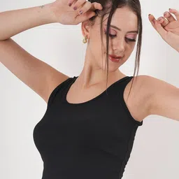 clobug Crepe Crop Top image 3