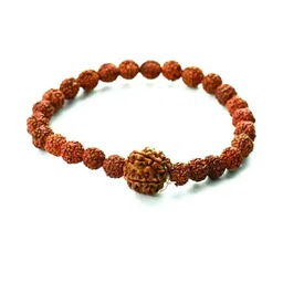 Divine souvenirs Unisex Wooden Artificial Beaded Elasticated Bracelets-picture-23