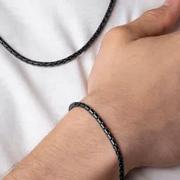 BLACK MAMBA Men Wraparound Bracelet image 1