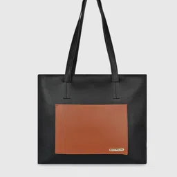 Bagsy Malone Colourblocked Structured Shoulder Bag-picture-19