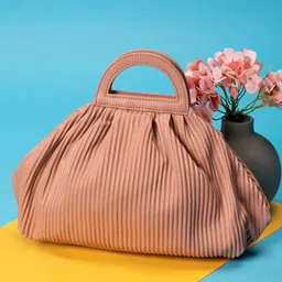 HAUTE SAUCE Textured PU Bucket Shoulder Bag-image-89