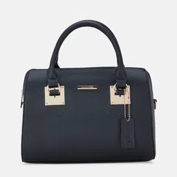 Forever Glam by Pantaloons Women Textured PU Structured Satchel-picture-26