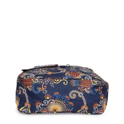 BAOMI Blue Ethnic Motifs Printed Structured Sling Bag image 3