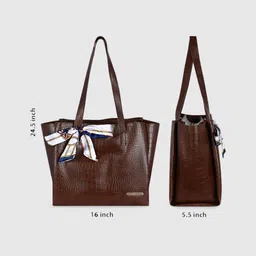 Bagsy Malone Textured Structured Shoulder Bag image 3