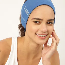 FREECULTR Unisex Blue Printed Bamboo Anti-Microbial Multipurpose Bandana image 2