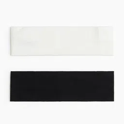 H&M 2-Pack Jersey Headbands image 1
