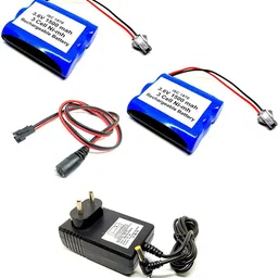 invento 2Pcs 3.6V 1500 mAh Ni-mh Rechargeable 4 AA Cell Battery + 5V 2A DC Adaptor Charger + Charger Cable Automotive Electronic Hobby Kit-picture-11